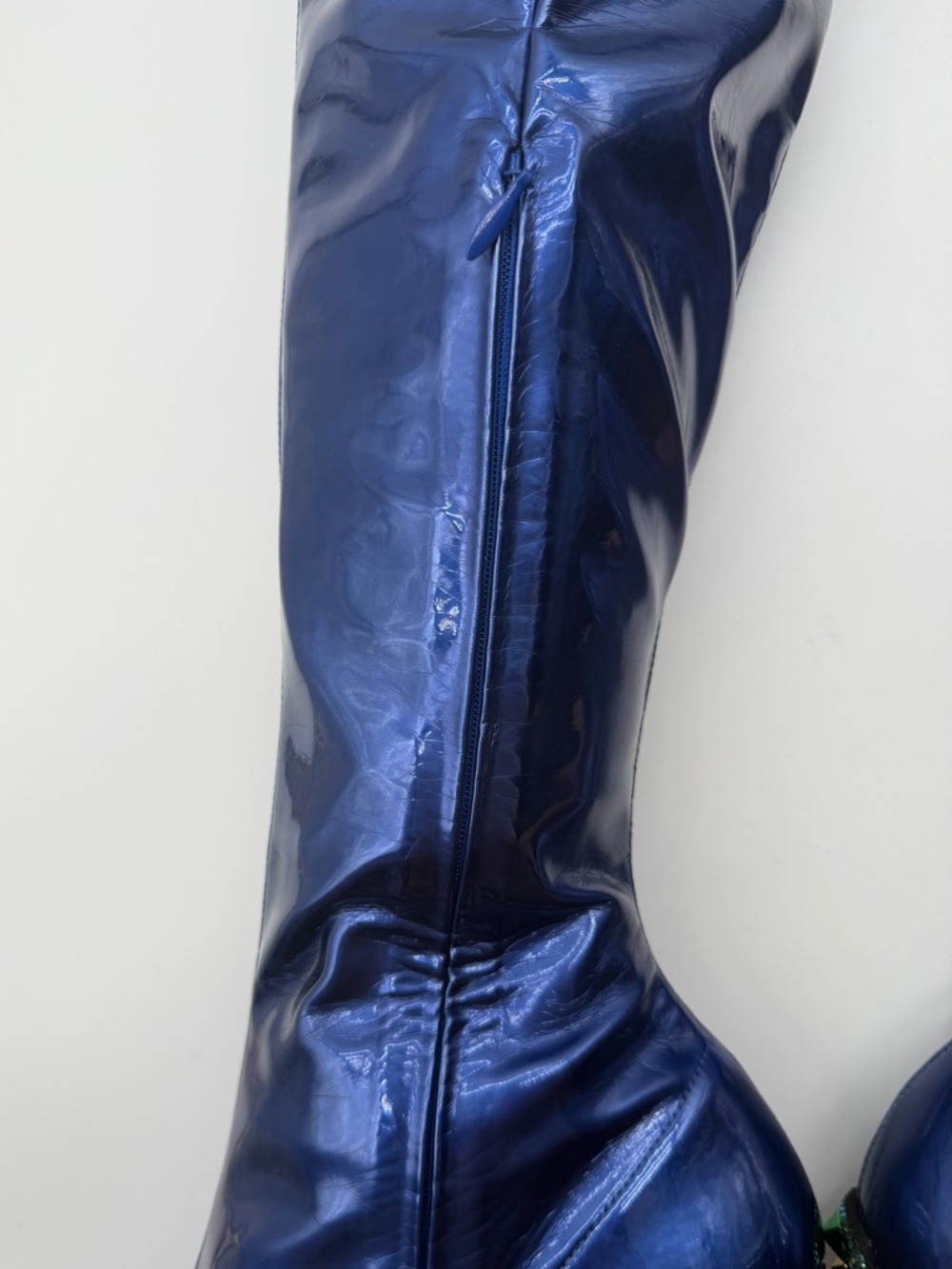 Christian Louboutin x Marvel Superhero Cosmic Alta Thigh High Boots EU 38.5 - Picture 11 of 11